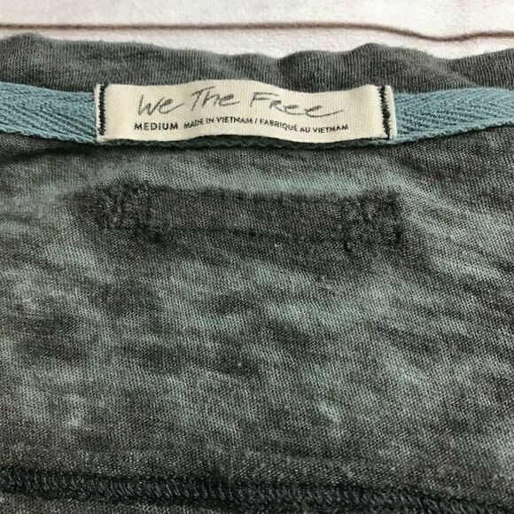 We The Free Womens Gray Pullover Top Size Medium - Picture 5 of 8